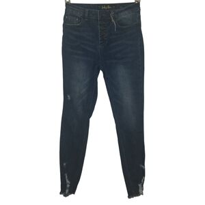 Indigo Rein Curvy High Rise Jeans Blue sz 3